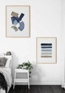 Blue & Brown Paint Blocks - Orara Studio