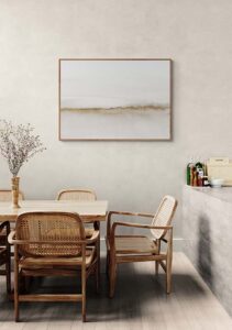 Watercolor Landscape No. 19 Beige - Nouveau Prints