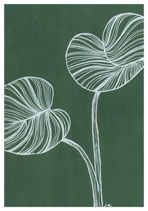 Moden emulsion lever Botaniske plakater - Plante plakater - Køb plakater online - Inzpero Danmark